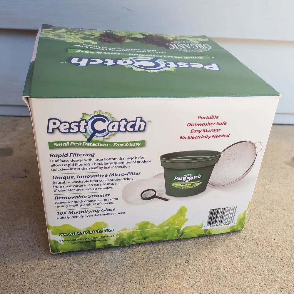 PestCatch Small Pest Detection Kit Men OS Green Insect Inspection Tool Plastic